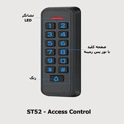 دستگاه-کنترل-تردد-کارتی-st52